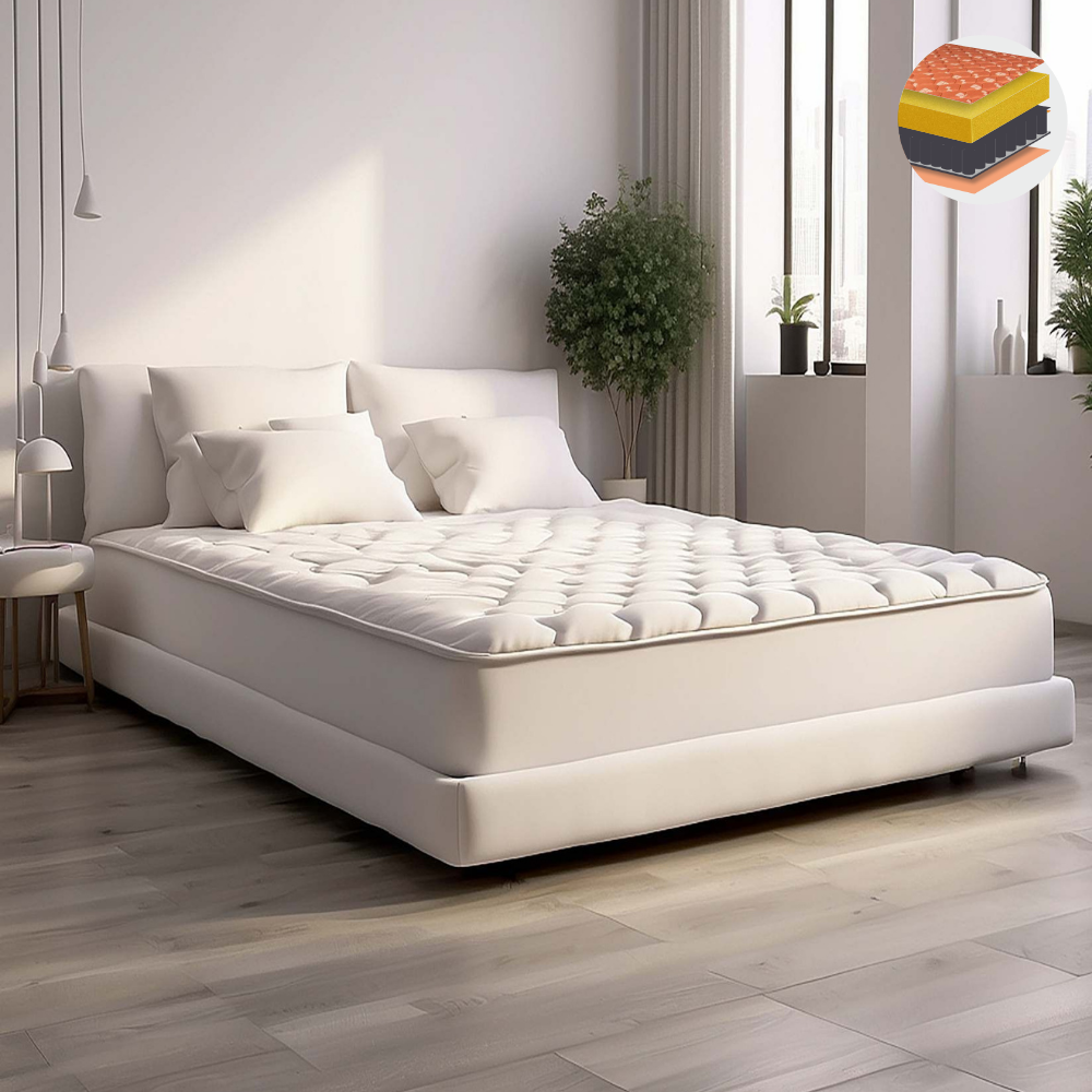 Memory Foam with Rebonded