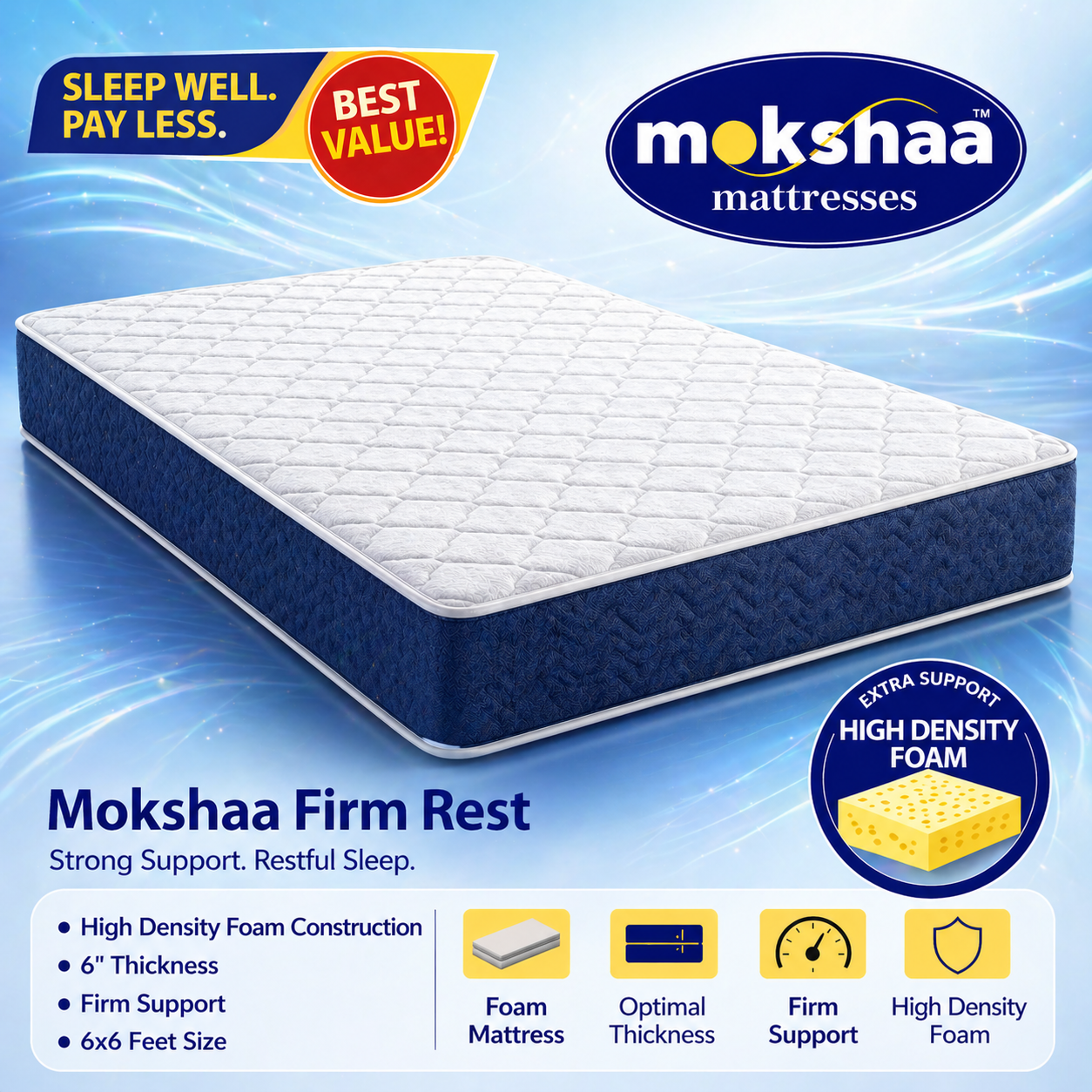 Mokshaa Firm Rest