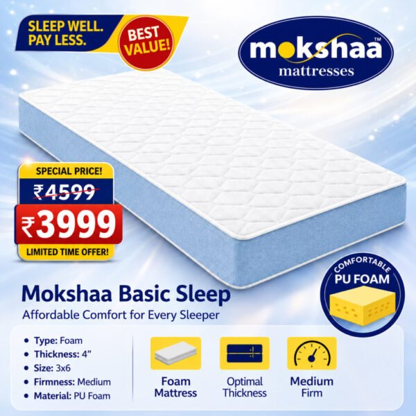 Mokshaa Basic Sleep Mattress
