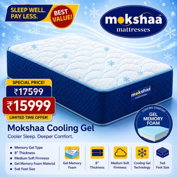 Mokshaa Cooling Gel Mattress