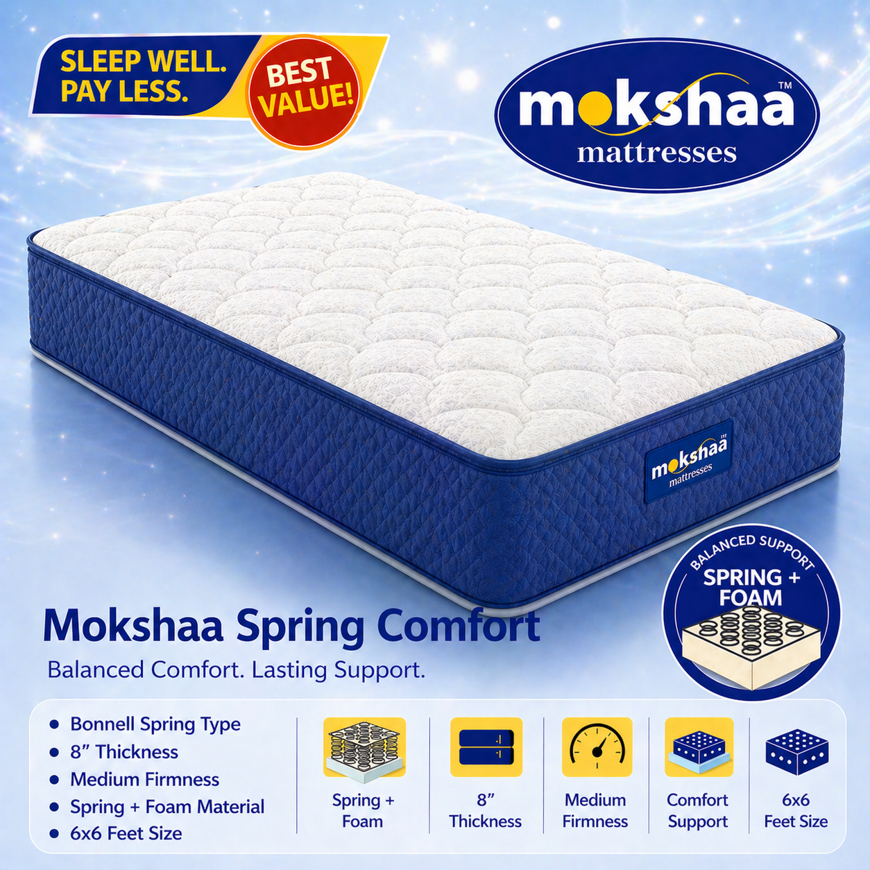 Mokshaa Spring Comfort
