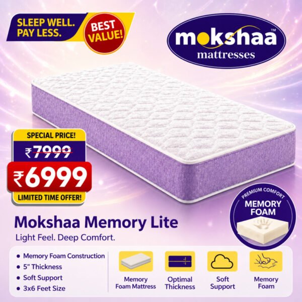 Mokshaa Memory Lite Mattress
